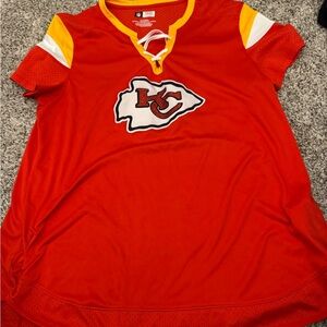 Women’s extra large KC Chiefs jersey shirt Euc